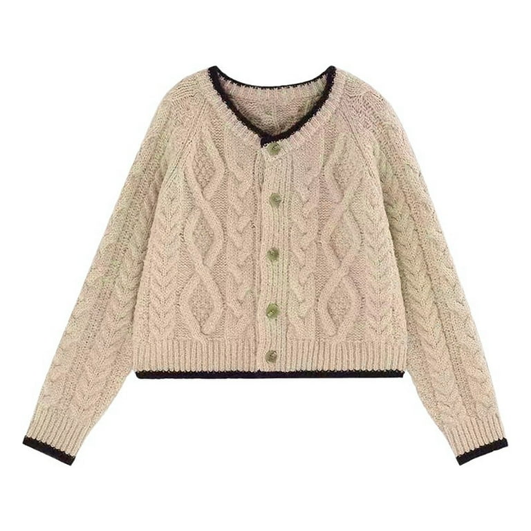 Round Neck Retro Sweater Women's Autumn And Winter Loose And Lazy