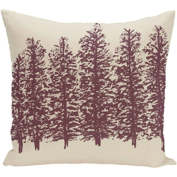 Simply Daisy 16" x 16" Through the Woods Flower Print Pillow