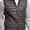 Grey, variant on Men's Diamond Quilted Puffer Vest S, Navy