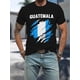 thumbnail image 1 of Guatemala Graphic Digital Print, Men's Novelty T-Shirt, Polyester, Short Sleeve, Casual Crew Neck Pullover, Lightweight & Comfortable, 1 of 5