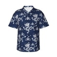thumbnail image 1 of Balery Dragon Camisas hawaianas de manga corta para hombre, camisas playeras de corte holgado, camisas de vacaciones con botones,Large, 1 of 7