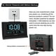 thumbnail image 5 of DreamSky Despertadores para Dormitorios con Batería de Respaldo, Reloj Digital con Configuración Automática con Fecha y Día de la Semana, Temperatura, Puerto USB, DST Automático, Atenuador, 12/24H, 5 of 5
