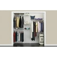 thumbnail image 5 of ClosetMaid 5-Foot to 8-Foot Closet Organizer Kit, White, 5 of 7