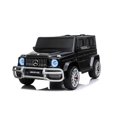 thumbnail image 1 of 24V 4x4 Mercedes G63 2 Seater Ride on Car with Parental Remote Control for 3-8 Years (Black), 1 of 1