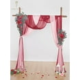 thumbnail image 2 of Wedding Arch Flowers Kit - 35 Inch Extended Size Artificial Flower Swag Set of 2 for Fall Wedding Decor Welcome Signs, Wedding Decorations for Reception Ceremony Outside, 2 of 5