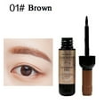 HYmarket Wine Bottle Peel Off Eyebrow Gel Enhancer Lasting Nonsmudge