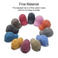 thumbnail image 4 of Cotton Baseball Cap Solid Color Dome Replacement Breathable Protection Fashionable Sporting Easy Matching Outdoor Adjustable Sunproof Hat Headgear Orange, 4 of 9