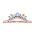 thumbnail image 3 of 1/3 Carat Diamond Anniversary Ring Enhancer in 14K Rose Gold(Ring Size 10.5) (SI1-SI2 Clarity) - IGI Certified, 3 of 7