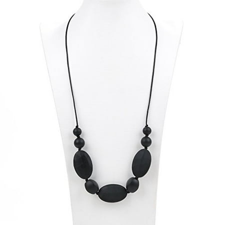 Consider It Maid Silicone Teething Necklace for Mom to Wear - BPA FREE and FDA Approved - Motherhood