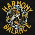 thumbnail image 2 of Yin Yang Koi Fish Harmony Balance Long Sleeve TShirt Men Women Brisco Brands S, 2 of 5
