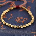 thumbnail image 2 of Tibetan Copper Bead Bracelet For Men And Women, Buddhist Good Luck Bracelet For Preventing Arthritis,protecting And Blessing Men And Women, Alloy, 2 of 5
