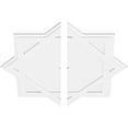 thumbnail image 2 of 36"OD x 1"ID x 20"C x 1"P Axel Architectural Grade PVC Contemporary Ceiling Medallion, Two Piece, 2 of 11