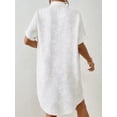 thumbnail image 5 of Bsubseach Fashion Swim Cover Up for Women Button Down Shirt Floral Bathing Suit Coverup Summer Outfits, 5 of 6