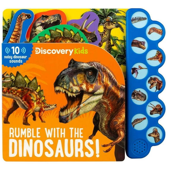 Discovery Kids: Rumble with the Dinosaurs (Edition 2) (Board Book)