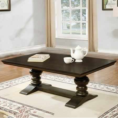 Best Quality Furniture Classic Style Cappuccino Coffee Table