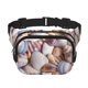 thumbnail image 1 of Balery Sea Shells Mochila Cinturón para Mujeres y Hombres, Bolsa de Cintura Impermeable de Doble Capa con Correa, 1 of 9