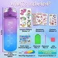 thumbnail image 4 of Kit de decoración de botellas de agua EdSportsHouse Unicorn Girls 4-10, 4 of 6