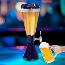 3L/101 Ounce Draft Drink Beverage Dispenser w/ Ice Tube Beer Tower Dispenser