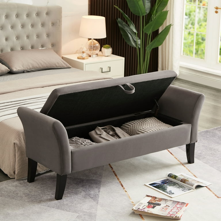 Aukfa Armed Storage Bench