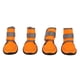 thumbnail image 1 of Lot de 4 bottes pour chien en caoutchouc souple, imperméables, protège-pattes avec sangles réfléchissantes pour activités de plein air, taille M, 1 of 4