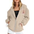 thumbnail image 7 of HGIEYS Women's 2026 Spring Zip Up Hoodies Casual Long Sleeve Sweatshirts Fall Winter Track Jackets with Pockets, 7 of 7
