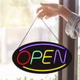 thumbnail image 6 of Open Sign for Business 4 Colors, 16.5"x 8" Neon LED Open Sign, 6 of 7