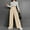 Khaki, variant on Women Pants Woman Pants Casual Pink Pants Women Loose Fitting Pants for Women Elastic Pants for Women with Pockets Womens Capris for Summer