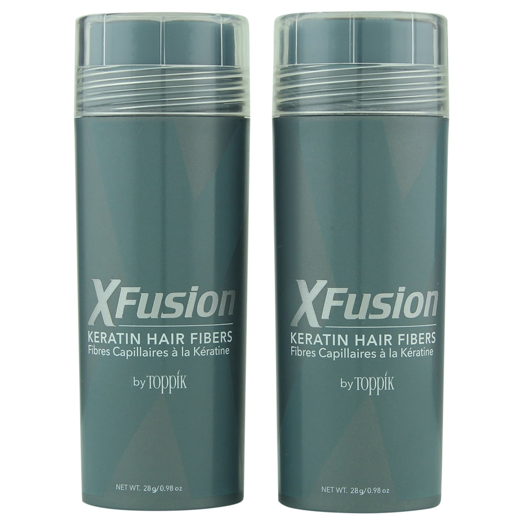 XFusion Keratin Hair Fibers Medium Brown 2 ct .98 oz Walmart Canada