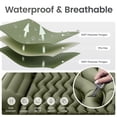 thumbnail image 3 of Camping Sleeping Pad, Ultralight Camping Mat with Pillow Built-in Foot Pump Inflatable Sleeping Pad for Camping Backpacking Hiking Traveling Tent, 3 of 12