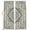 CadetBlue Beige, variant on Beige Teal Boho Blackout Curtains for Bedroom/Living Room, Pinch Pleated Black Out Curtains, Medieval Vintage Ethnic Floral Abstract Room Darkening Window Drapes with Hooks 2 Panels, 39"x70"