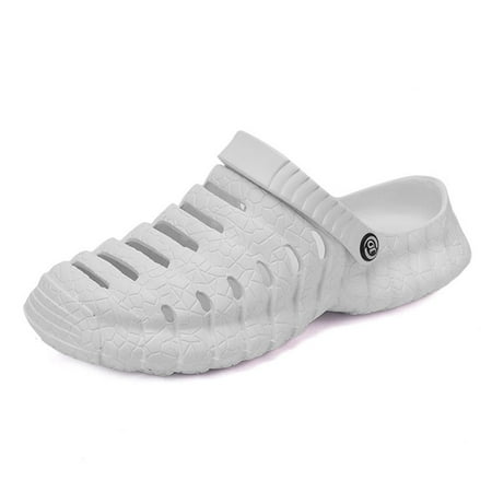 

Earlde Men s Garden Clogs Summer Slip On Anti-slip Sandals Water Shower Slippers