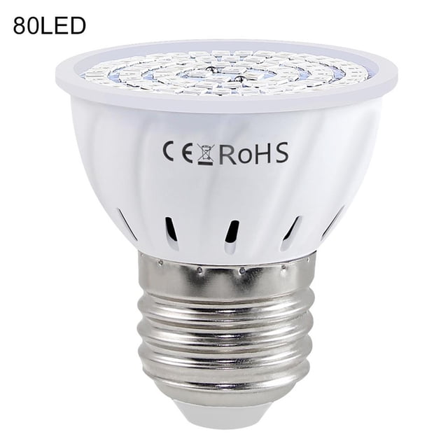Lttoisl Indoor Plant Grow Light Bulb, E27 Base Red & Blue Spectrum LED Lamp for Seedlings, Succulents, Hydroponics, Energy-Efficient 220V Full Spectrum Light