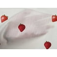 thumbnail image 4 of oneOone Tissu Popeline de Coton Imprimé Fraise 1 Yard 42 Pouces de Large, 4 of 4