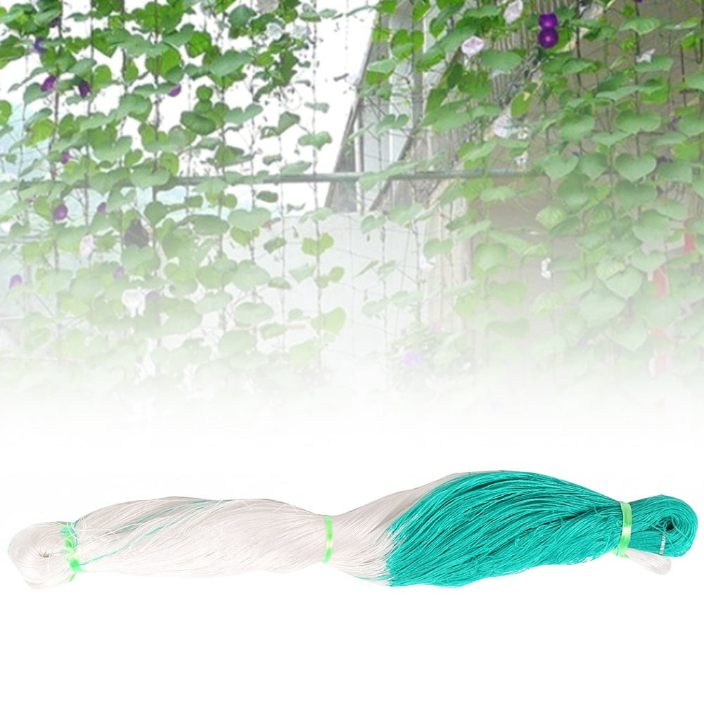 2x100m Plant Climbing Net for Vegetables  Fruits, Durable Garden Support Mesh