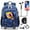 011, variant on New Fgteev School Backpack Student USB Charging Laptop Bags Boys Girls Daily Travel Backpacks Teenager College Mochila