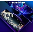 thumbnail image 3 of Japanese Great Wave Gaming Mouse Pad XL, Colorful Patterns Desk Mat, Cute Gamer Aesthetic Mousepad, Extended Mousepad, Non-Slip Rubber Base Desk Pad for Office-31.5 X 11.8 Inch, 3 of 7