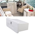 thumbnail image 4 of Boat Pontoon Yacht Storage Compartment, Multifunctional Durable Standard Lightweight Lockable ABS Locking Plastic Glove Box, Spacious with Concealed Button Lock, 4 of 7
