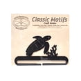 thumbnail image 1 of Classic Motifs Sea Turtle 6 Inch Charcoal Split Bottom Craft Holder, 1 of 1