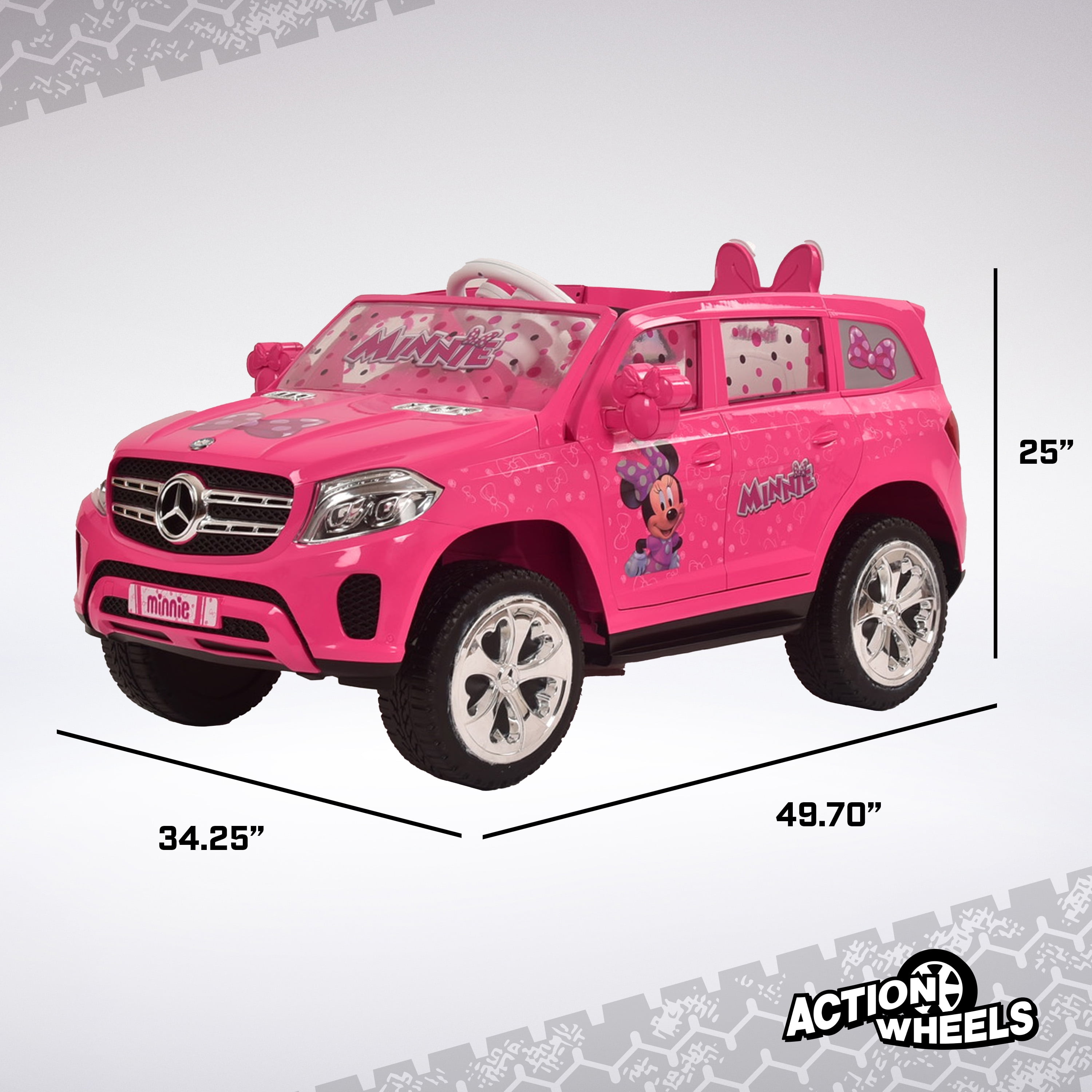 Minnie Mouse 12 Volt Mercedes GLS-320 Battery Powered Ride-On