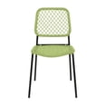 thumbnail image 2 of TOV Furniture Lucy Green Dyed Cord Outdoor Dining Chair, 2 of 7