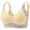 A17-Beige, variant on Women's Wireless Lace Bra, Double Support Lace Bras for Women, Stay-in-Place Straps, Full Coverage, Comfortable(Beige,XXXXL)