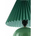 thumbnail image 5 of Boutique Rugs Shcheglovo Boho Ceramic Bedside Table Lamp for Bedroom Nightstand - End Side Lighting for Living Room - Green - 12" H, 5 of 8