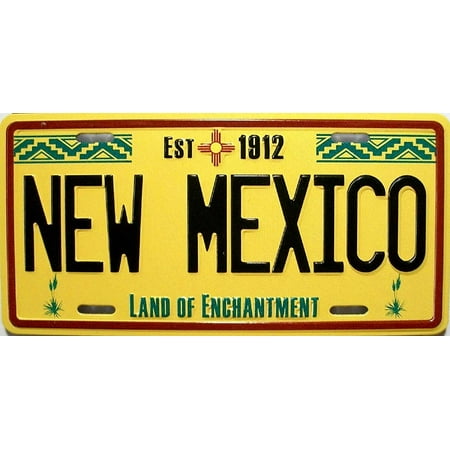 

New Mexico State License Plate Novelty Fridge Magnet