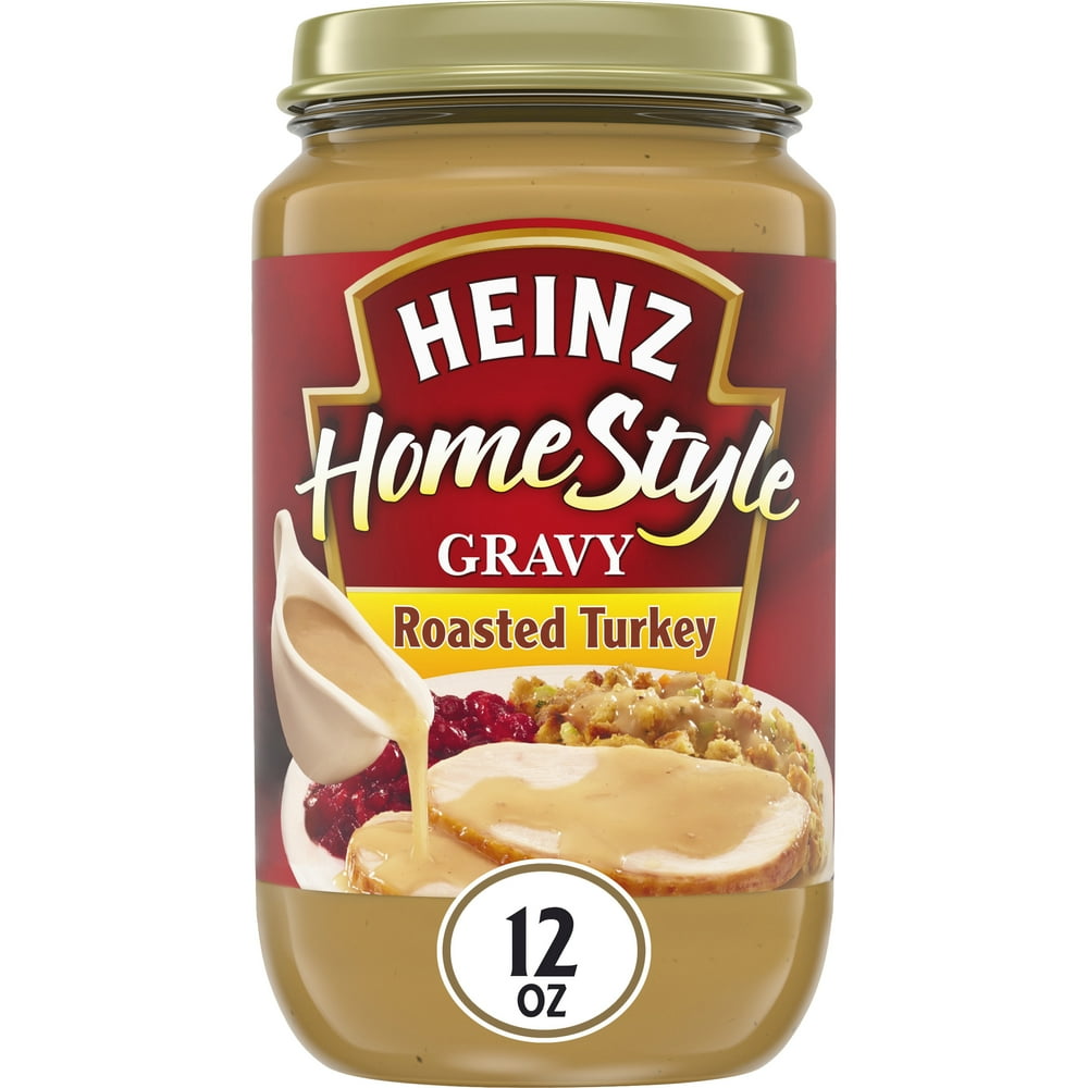Heinz HomeStyle Roasted Turkey Gravy, 12 oz Jar