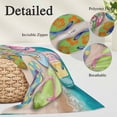 thumbnail image 3 of Colorful Flip Flops Pillow Covers 12"x20", Summer Blue Beach Ocean Soft Brushed Microfiber Breathable Throw Pillow Covers, Decorative Pillowcase with Zipper for Couch Sofa Bedroom Living Room, 3 of 9
