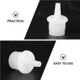 thumbnail image 4 of MasteelfCA 20Pcs Eyelash Glue Replacement Bottle Mouth Head Extended Anti-blocking Eyelash Extension Tools (Transparent), 4 of 7