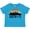 Turquoise, variant on Inktastic Austin Texas Skyline Vintage Boys or Girls Toddler T-Shirt