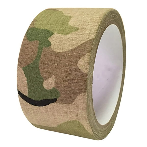5cm x 5m Self Adhesive Protective Camouflage Tape, Camo Wrap Waterproof Tape Stretch Bandage Duct Tape for Outdoor Camping,CP