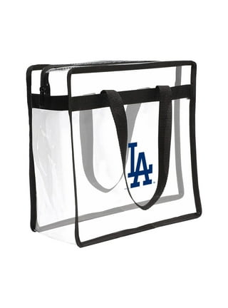 Dodgers Clear Bag Stadium Approved Clear Concert Purse with Black Straps