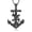 Black, variant on Skulltatic Infinity Love Cross Fish Hook Urn Pendant Cremation Jewelry for Ashes Keepsake Memory Necklace Memorial Jewelry